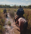 La Policía de Corrientes descubrió un presunto campamento de "cuatreros"